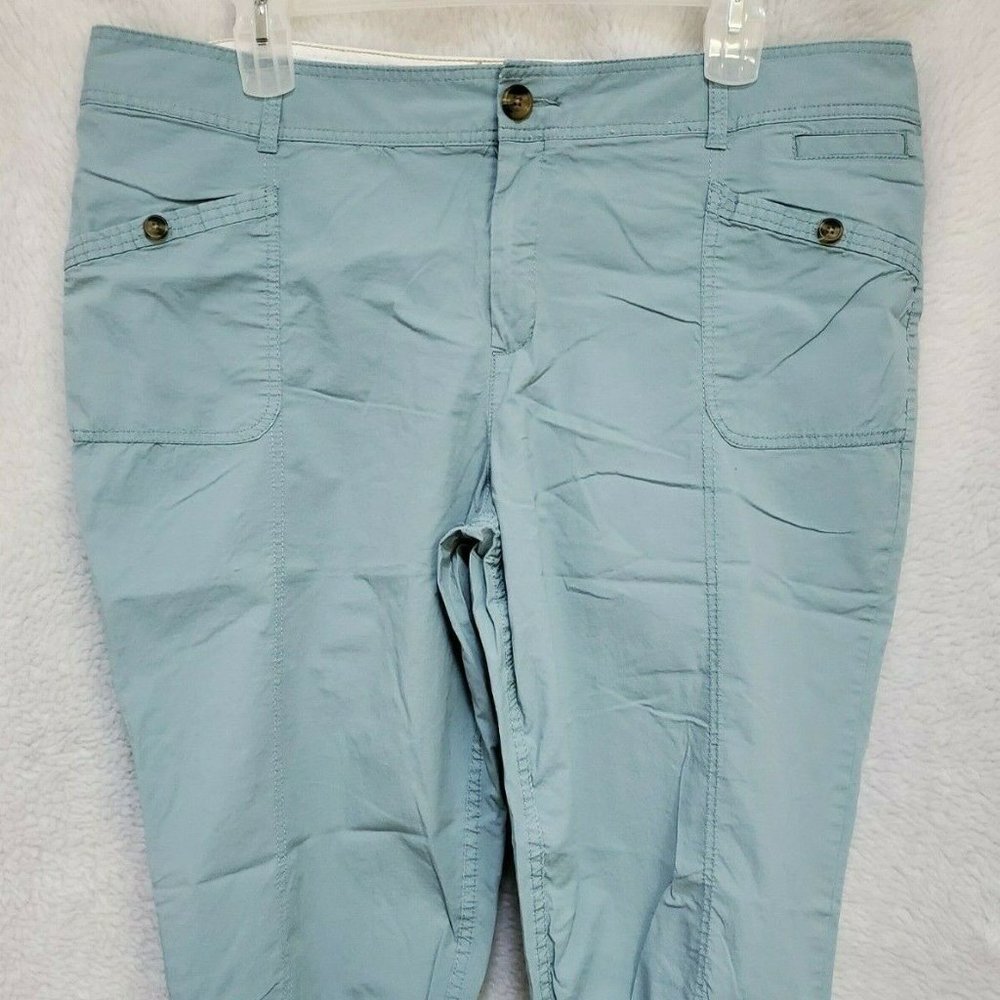 Dockers Blue Capri Pants Size 20W
